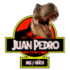 Jurassic Park Tiranosaurio Mordida Logo Personalizado con Nombre