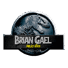 Jurassic World Logo Personalizado con Nombre