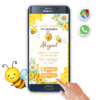 Abejitas- Invitación Interactiva de Cumpleaños para WhatsApp