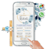 Mi Confirmación Azul – Invitación Interactiva para WhatsApp