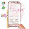 Mi Confirmación Rosa – Invitación Interactiva para WhatsApp