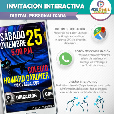 GTA VICE CITY – Invitación Interactiva de Cumpleaños para WhatsApp