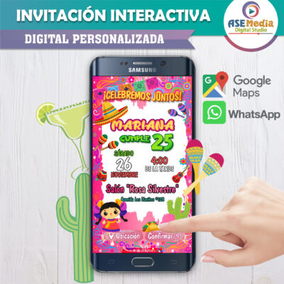 Lucha Libre AAA – Invitación Interactiva de Cumpleaños para WhatsApp