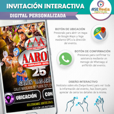 My Hero Academia – Invitación Interactiva de Cumpleaños para WhatsApp
