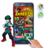My Hero Academia – Invitación Interactiva de Cumpleaños para WhatsApp