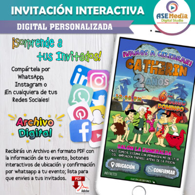 Mi SPA Party – Invitación Interactiva de Cumpleaños para WhatsApp