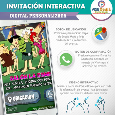 Mi SPA Party – Invitación Interactiva de Cumpleaños para WhatsApp