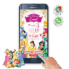 Cumpleaños con las Princesas Disney – Invitación Interactiva de Cumpleaños para WhatsApp