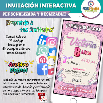 Cumpleaños Simpsons – Invitación Interactiva de Cumpleaños para WhatsApp
