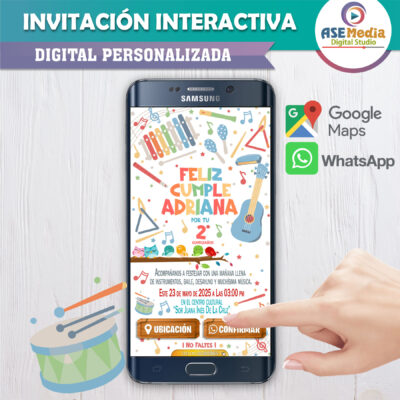 Monster Jam,Toro Loco Vs Megalodon – Invitación Interactiva de Cumpleaños para WhatsApp