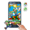Luigi de Mario Bros – Invitación Interactiva de Cumpleaños para WhatsApp