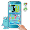 Monster Inc, Sullivan – Invitación Interactiva de Cumpleaños para WhatsApp