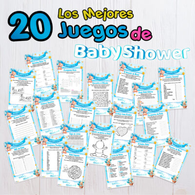 Juegos Baby Shower de Patitos Imprimible