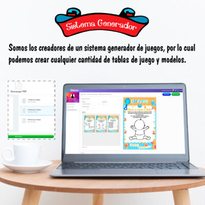 Juegos Baby Shower Osita con Globos Imprimible