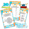 Juegos Baby Shower de Patitos Imprimible