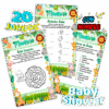 Juegos Baby Shower Safari Animalitos Zoologico Imprimible