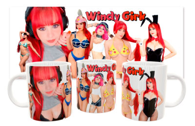 Scarlett Johansson Plantilla Editable para Sublimación de Taza