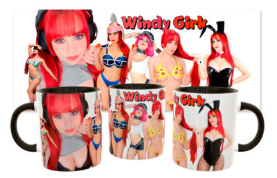 Scarlett Johansson Plantilla Editable para Sublimación de Taza