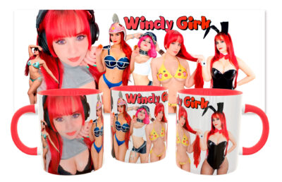 Scarlett Johansson Plantilla Editable para Sublimación de Taza