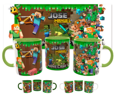 Alicia en el Pais de las Maravillas Plantilla Editable para Sublimación de Taza