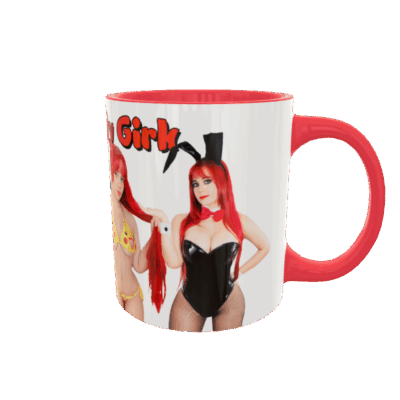Scarlett Johansson Plantilla Editable para Sublimación de Taza