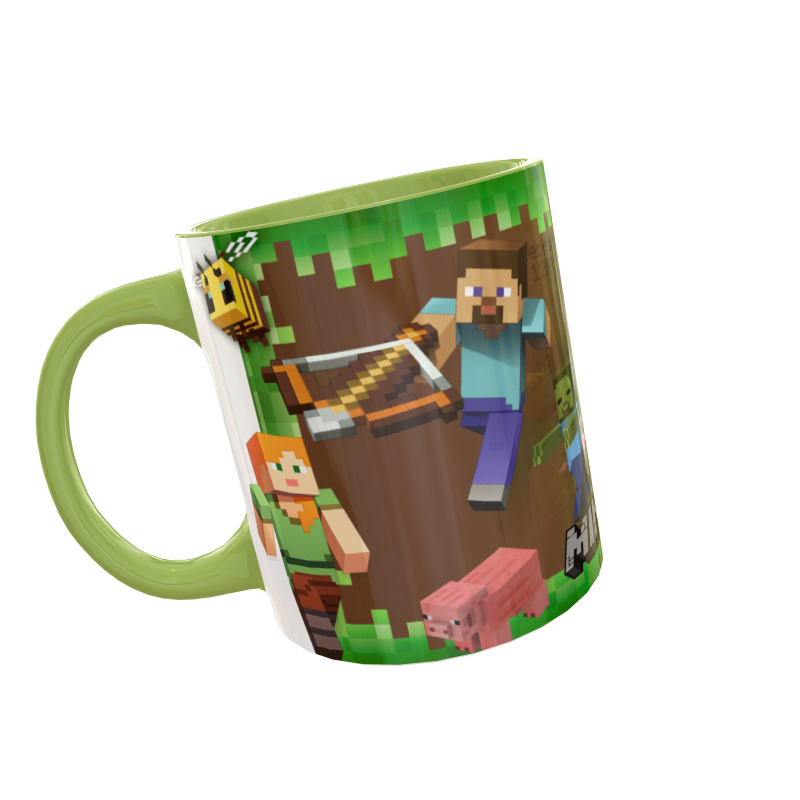 Alicia en el Pais de las Maravillas Plantilla Editable para Sublimación de Taza