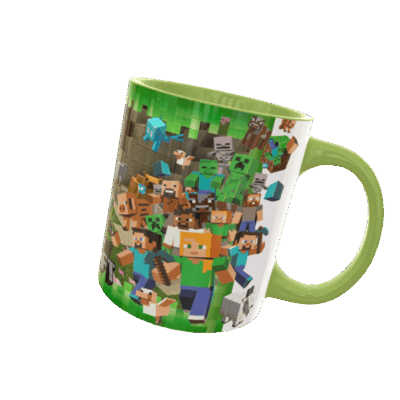 Alicia en el Pais de las Maravillas Plantilla Editable para Sublimación de Taza