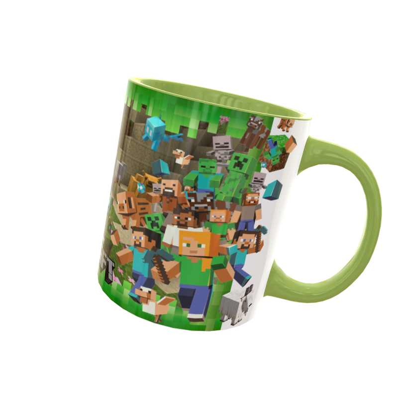 Alicia en el Pais de las Maravillas Plantilla Editable para Sublimación de Taza