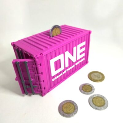 ONE, Ocean Network Express | Alcancia de Contenedor Maritimo
