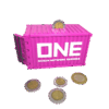 ONE, Ocean Network Express | Alcancia de Contenedor Maritimo