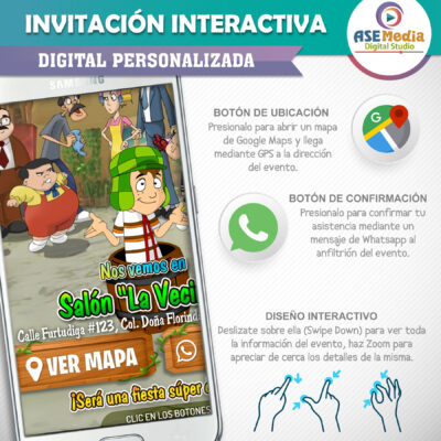 Draculaura, Monster High – Invitación Interactiva de Cumpleaños para WhatsApp