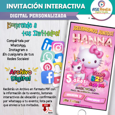 La Princesa Sofia – Invitación Interactiva de Cumpleaños para WhatsApp