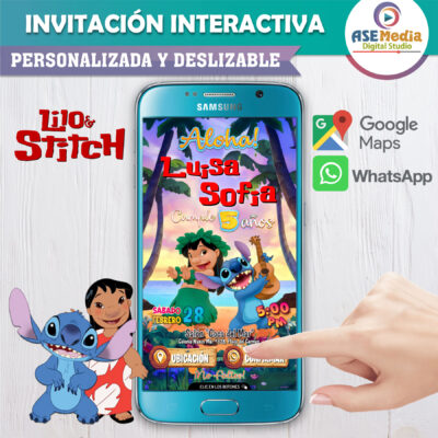 Soy Luna – Invitación Interactiva de Cumpleaños para WhatsApp