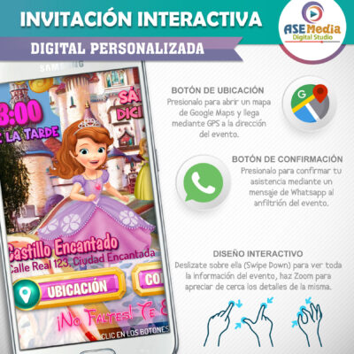 Tron, El Legado – Invitación Interactiva de Cumpleaños para WhatsApp