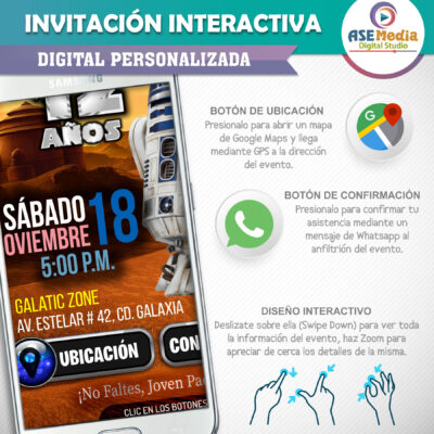 El Chavo del 8 Animado – Invitación Interactiva de Cumpleaños para WhatsApp