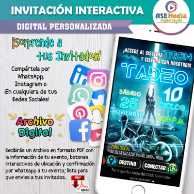 Cumpleaños con Lilo y Stitch – Invitación Interactiva de Cumpleaños para WhatsApp