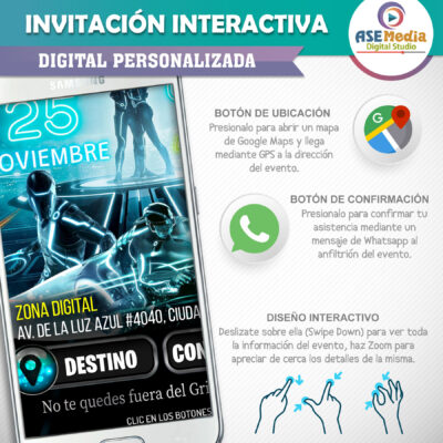 Cumpleaños con Lilo y Stitch – Invitación Interactiva de Cumpleaños para WhatsApp