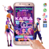 Huntrix, KPOP Demon Hunters – Video Invitación Web Interactiva de Cumpleaños