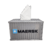 MSK, Maersk Line | Kleenera de Contenedor Maritimo