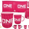 Contenedor ONE · Plantilla editable para taza de sublimación
