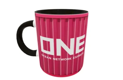 Contenedor ONE · Plantilla editable para taza de sublimación