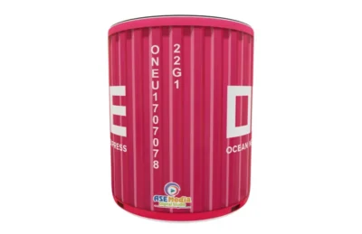 Contenedor ONE · Plantilla editable para taza de sublimación