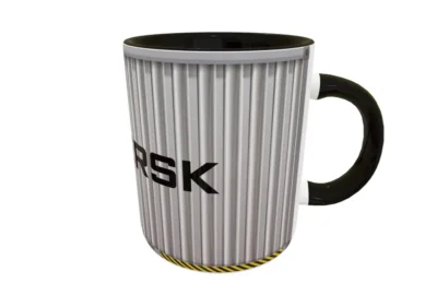 Contenedor MAERSK · Plantilla editable para taza de sublimación