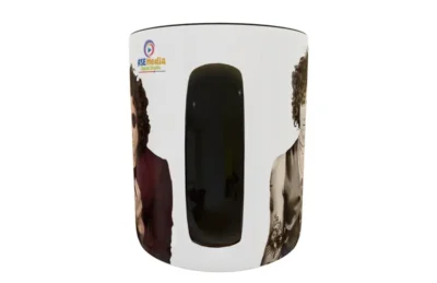 Enrique Bunbury · Plantilla editable para taza de sublimación