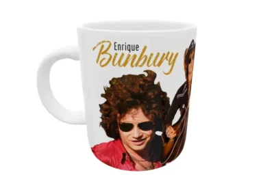 Enrique Bunbury 02 · Plantilla editable para taza de sublimación