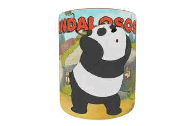Escandalosos · Plantilla editable para taza de sublimación