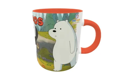 Escandalosos · Plantilla editable para taza de sublimación