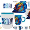 Laboratorios STAR 02 · Plantilla editable para taza de sublimación