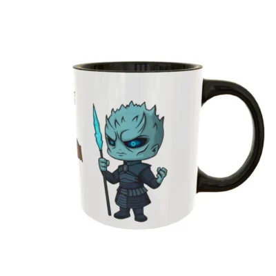Game Of Thrones Chibi · Plantilla editable para taza de sublimación