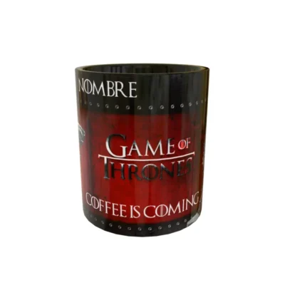 House Stark Coffee is coming · Plantilla editable para taza de sublimación